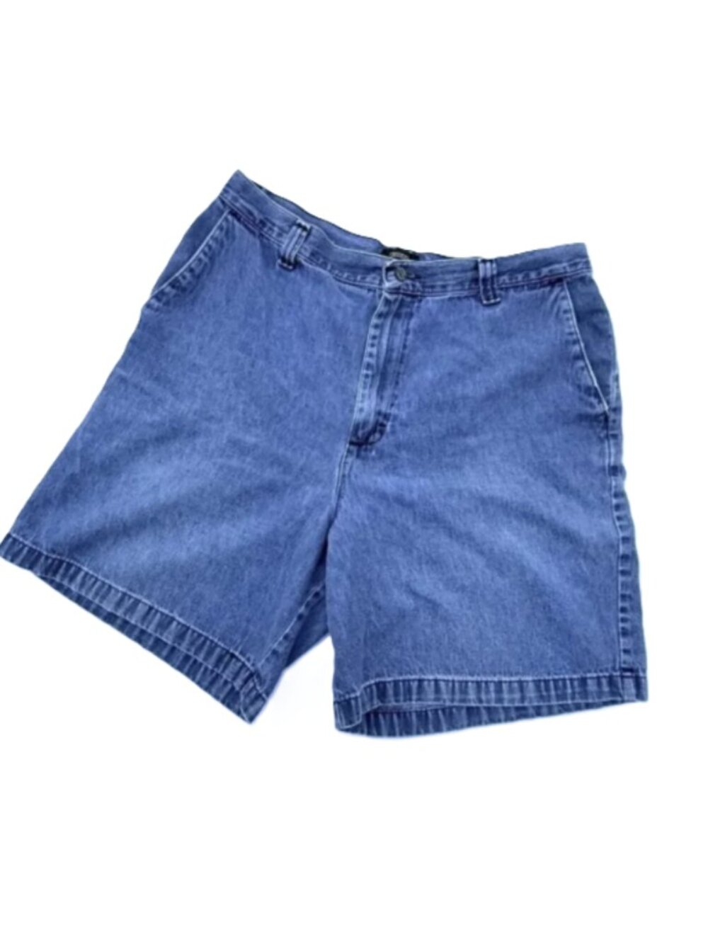 Vintage 90s Riders by Lee High Waist Denim Mom Shorts 16 Blue 100% Cotton Jorts